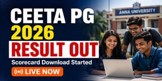 CEETA PG 2026 Result Out; Download Scorecard Now
